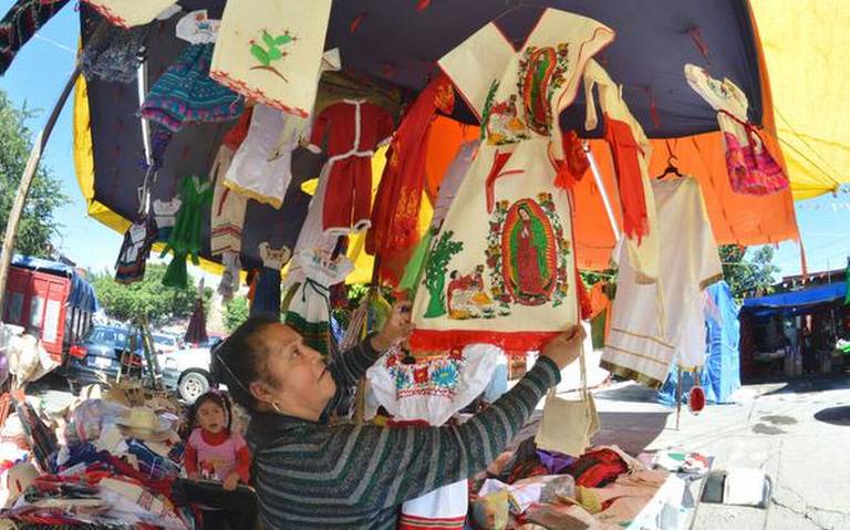 Vestidos de manta con la virgen de discount guadalupe